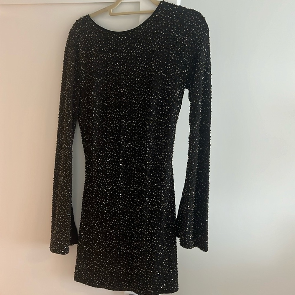 NBD sequin mini dress
